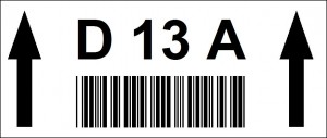 Large Shelfedge Printed Label