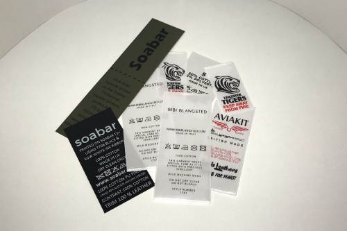 Wash Care Labels | Textile Labels | Textile Label Printing