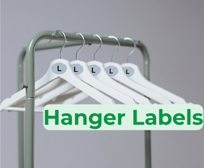 Hanger Labels front