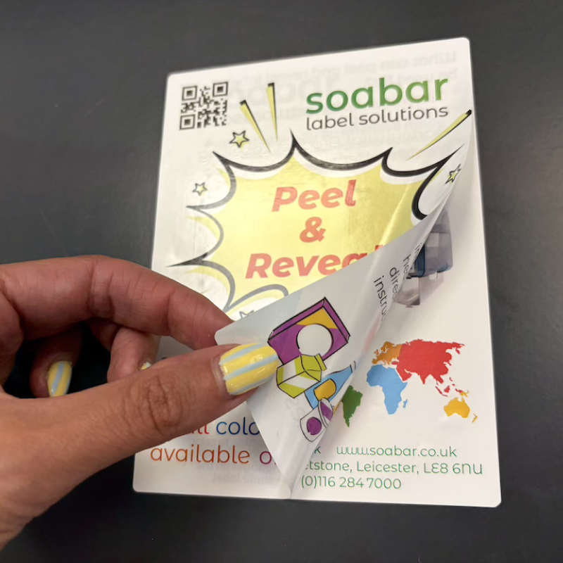 Peel and reveal